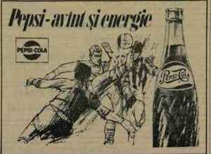 Reclamă la Pepsi-Cola din anul 1967