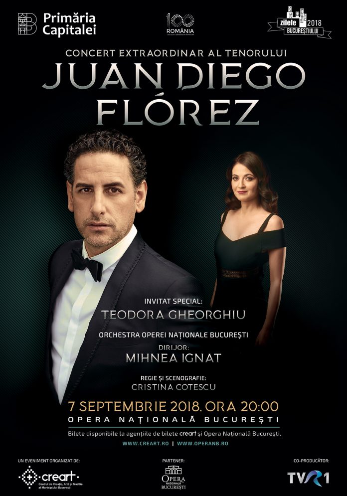 Concert extraordinar al tenorului Juan Diego Flórez
