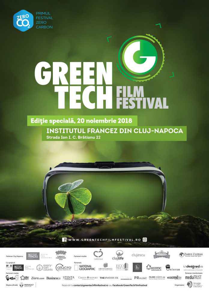 GreenTech Film Festival ajunge la Cluj-Napoca pe 20 noiembrie