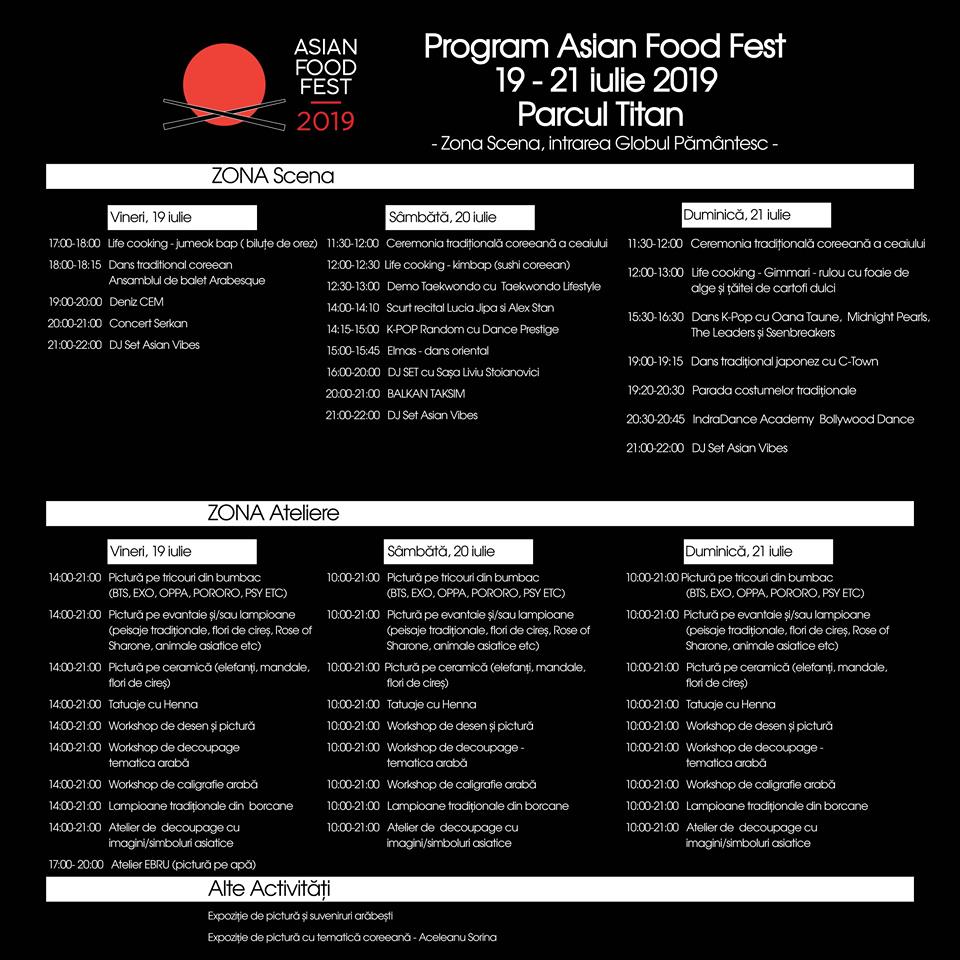 program Asian Food Fest
