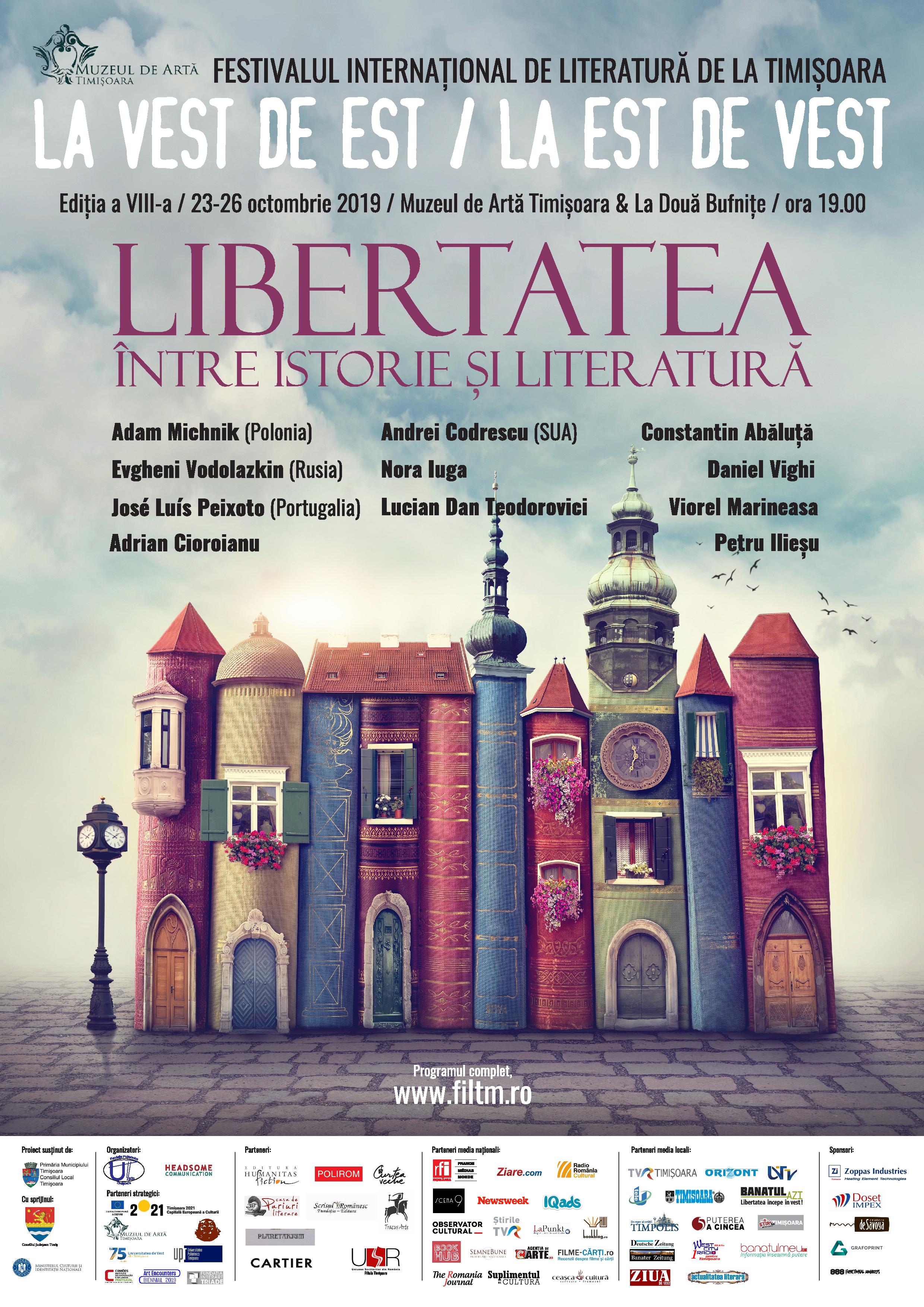 Festivalului Internațional de Literatură de la Timișoara afiș