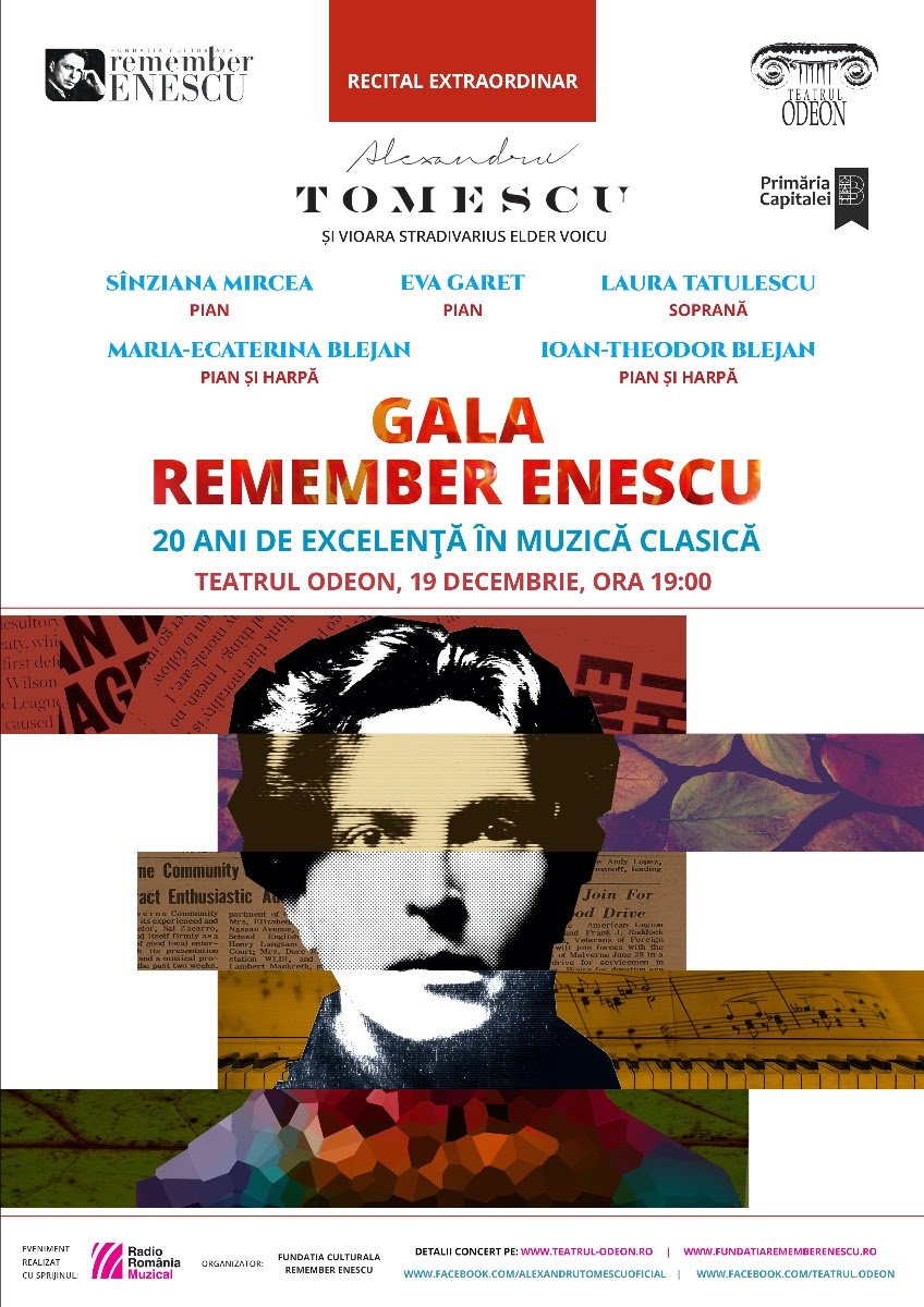 Recital extraordinar Remember Enescu