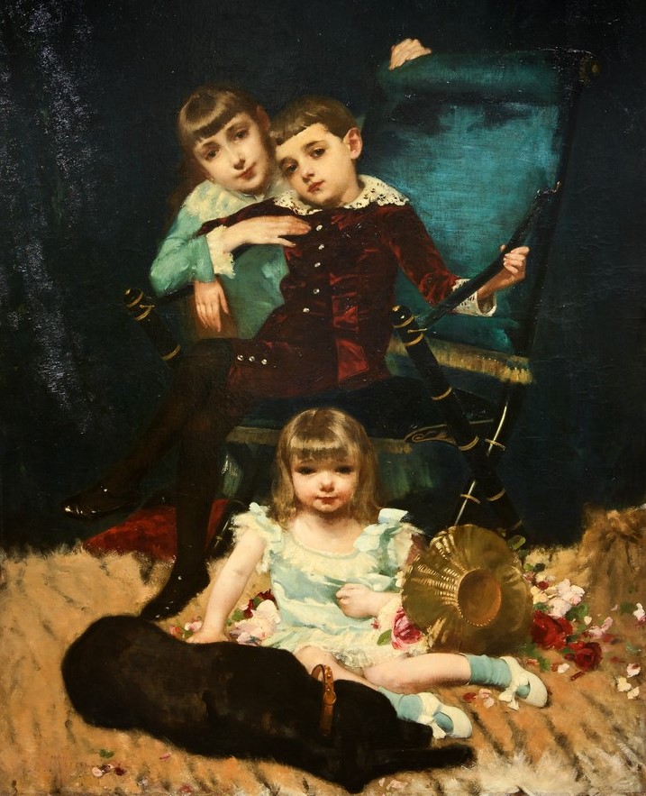 Muzeul Național de Artă G.D.Mirea - Copiii familiei Goodwin afiș