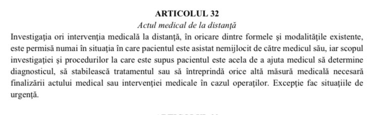 codul deontologic, art. 32