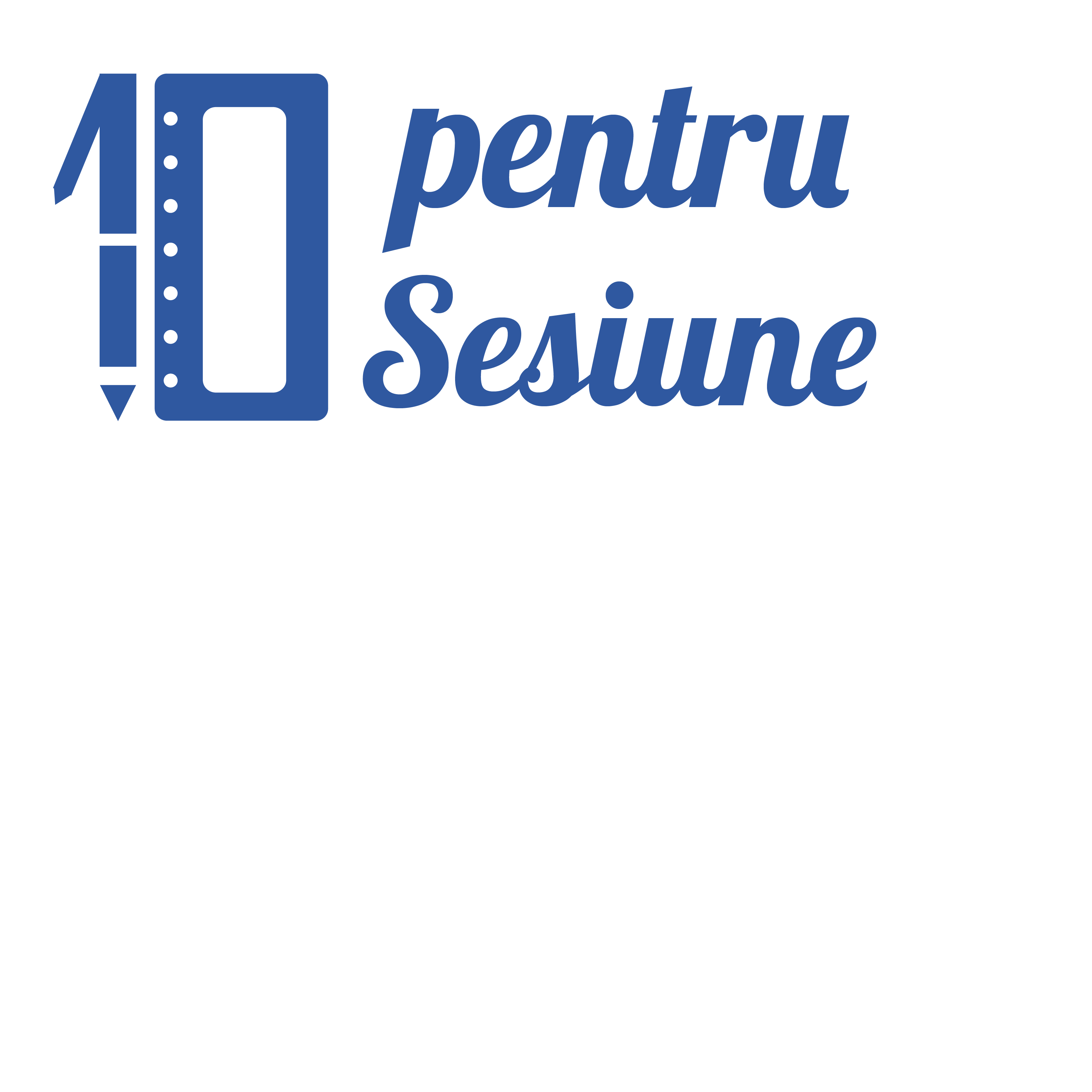 Logo 10PS – albastru